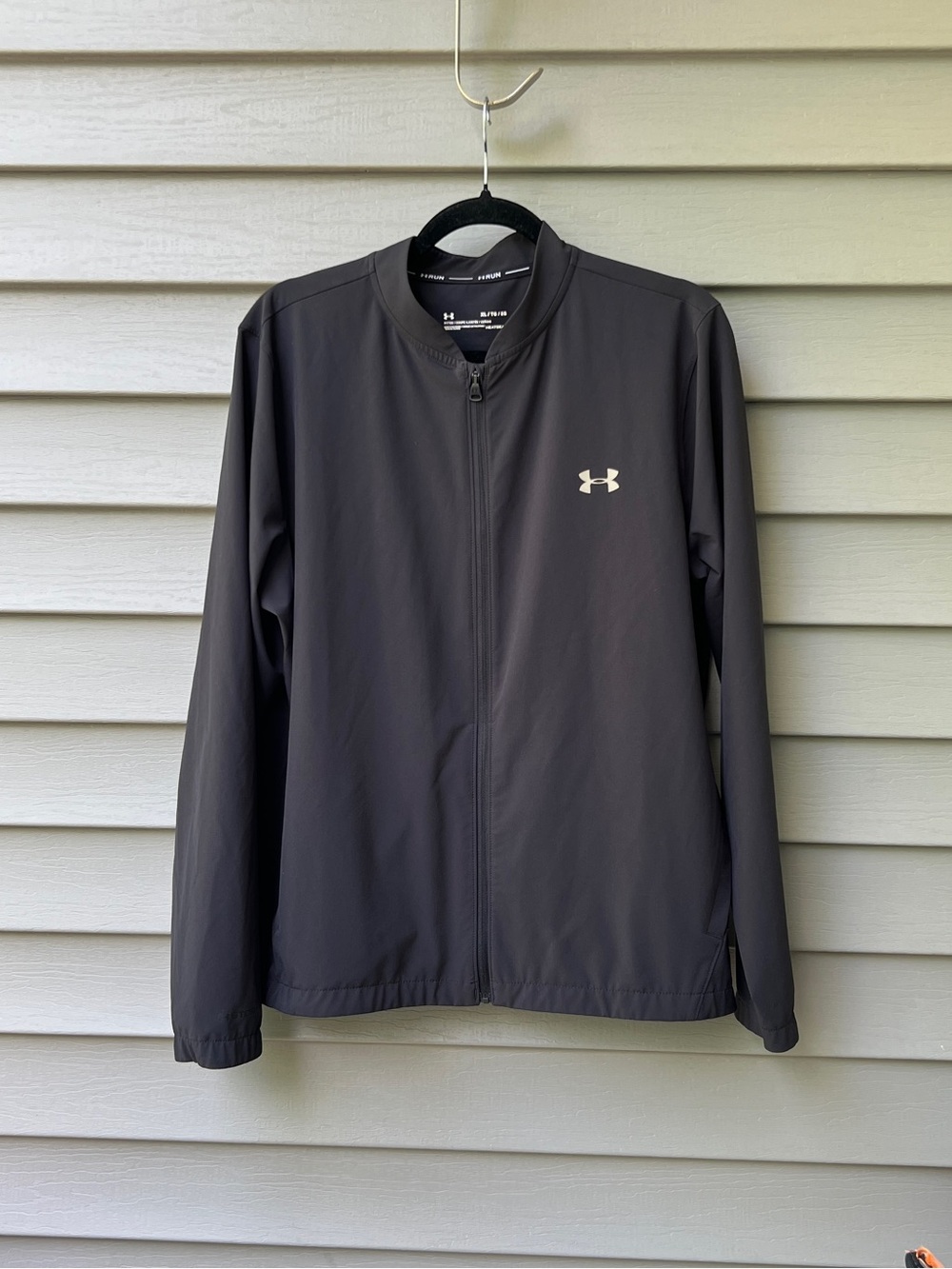Under Armour Storm Launch Run Jacket Lightweight Full-Zip Black Men's Size XL
